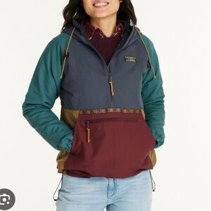 LL Bean Mountain Classic Insulated Anorak jacket